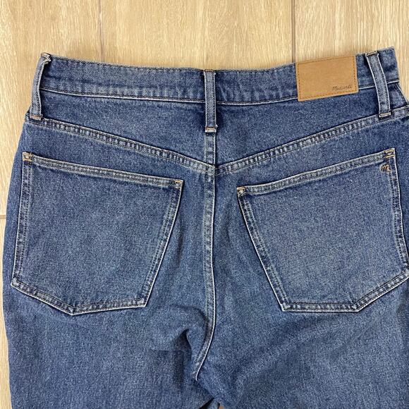 Madewell Perfect Vintage Flare Crop Jeans Women’s 30 High Rise Dark Wash - Picture 13 of 13